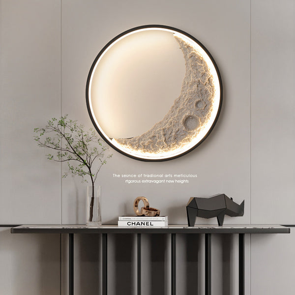 Living Room Bedroom Moon Wall Lamp