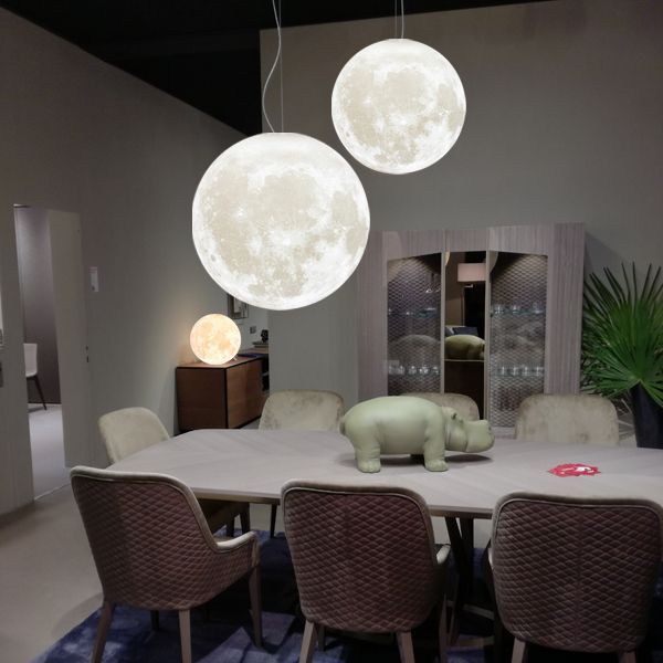 Chandelier Bedroom Lamp Personality Single Head 3D Hanging Lamp