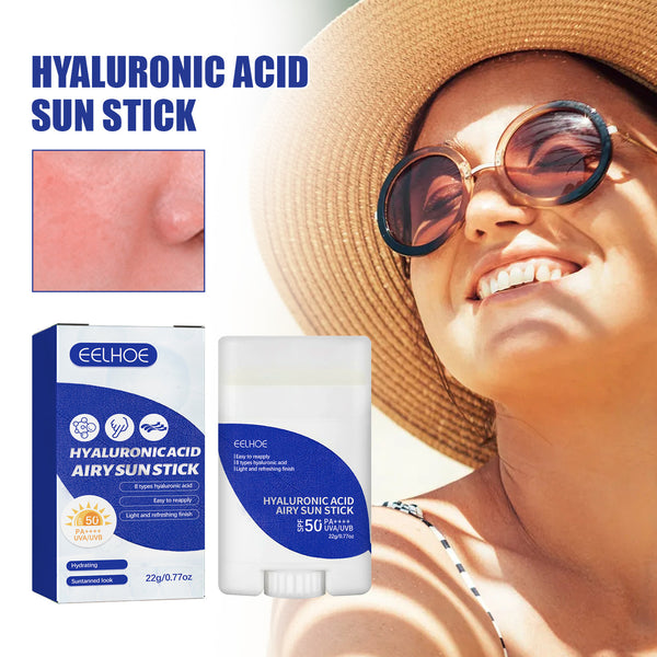 Waterproof SPF50 Hyaluronic Acid Sun Block Stick